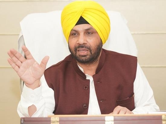 पारदर्शी एवं कुशल प्रणाली से 55 सड़क कार्यों में 72 करोड़ रुपये की बचत: हरभजन सिंह ईटीओ