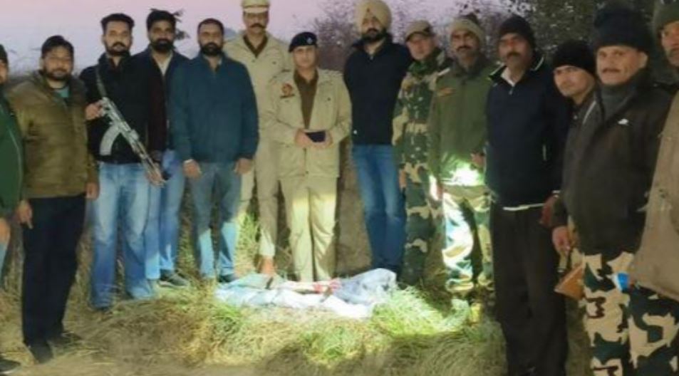 फाजिल्का में सर्च ऑपरेशन के दौरान 04 किलो 177 ग्राम हेरोइन बरामद