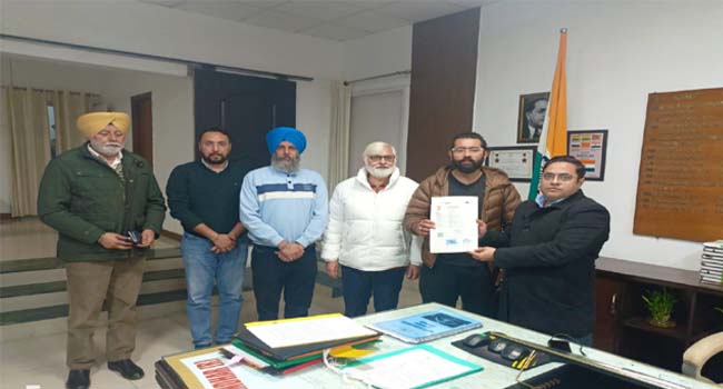 मध्य एवं लघु उद्योगों को बढ़ावा देने के लिए जालंधर में हुई पहली “ग्रीन स्टांप पेपर” रजिस्ट्री