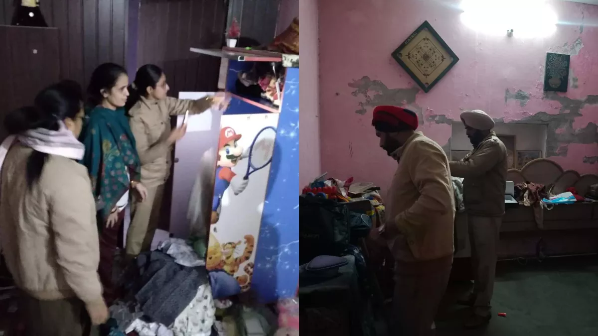 बठिंडा पुलिस ने नशे के शक में बीड़ तालाब बस्ती से कुछ संदिग्ध लोगों को किया गिरफ्तार