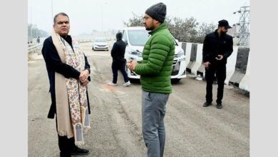 भारत नगर चौक से बस स्टैंड तक एलिवेटेड रोड लगभग तैयार: सांसद संजीव अरोड़ा