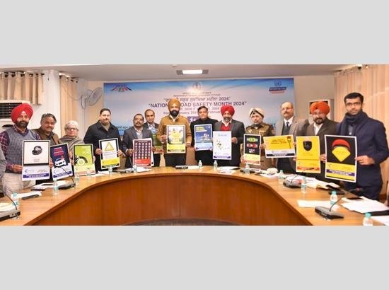 मंत्री लालजीत भुल्लर ने किया सड़क सुरक्षा माह का शुभारंभ