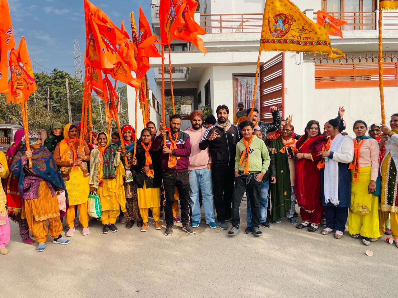 हरियाणा के सिरसा में भी मनाया गया भगवान राम की प्राण प्रतिष्ठा का जश्न