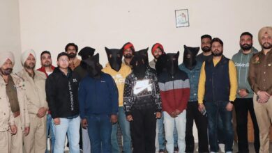 जालंधर में कमिश्नरेट पुलिस ने लॉरेंस गैंग के 8 बदमाशों को पकड़ा, हथियार और वाहन बरामद