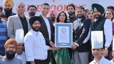 अनमोल गगन मान ने गिनीज बुक ऑफ वर्ल्ड रिकॉर्ड में नाम दर्ज होने पर ताज ग्रुप के अधिकारियों को दी बधाई