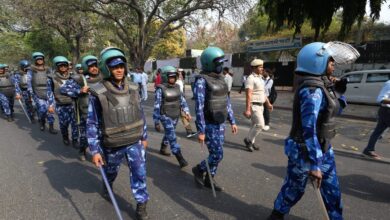 ‘आप’ के प्रदर्शन के मद्देनजर दिल्ली पुलिस ने बढ़ाई सुरक्षा