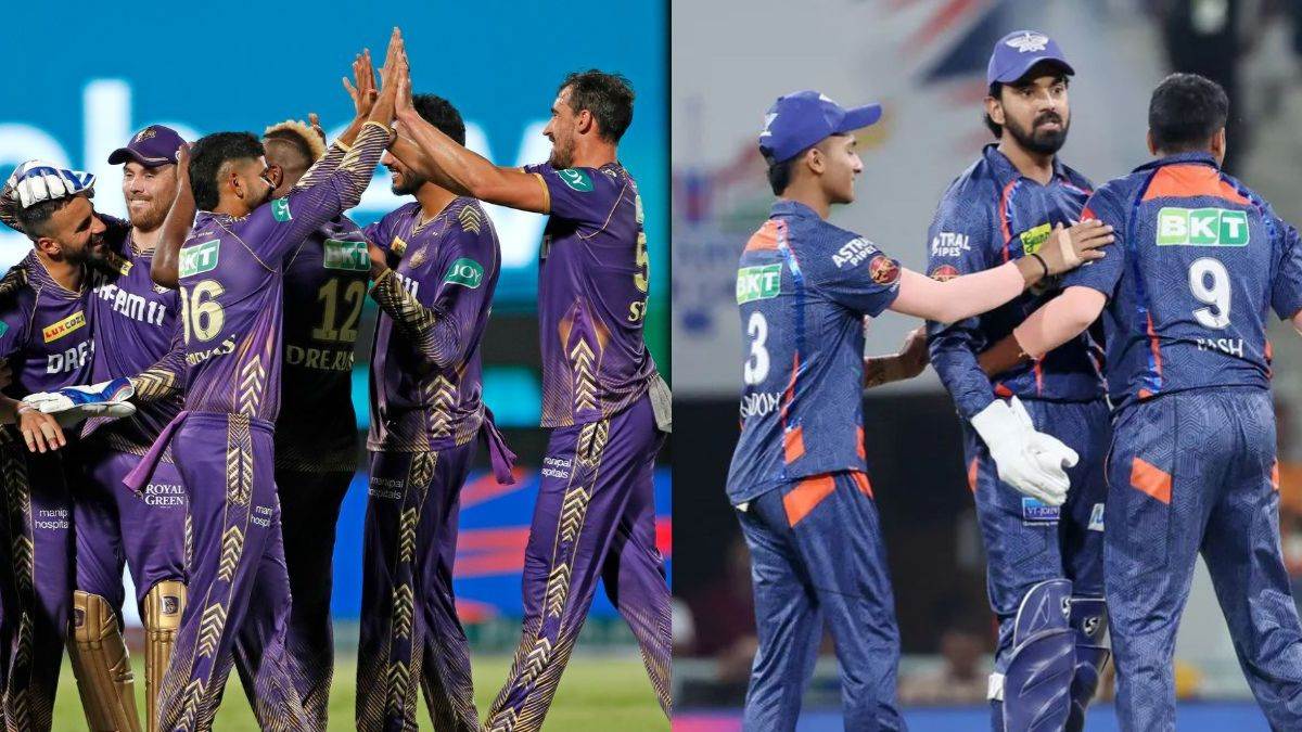 आज सुपर संडे को आईपीएल के खेले जाएंगे 2 मुकाबले, दिन के पहले मुकाबले में कोलकाता और लखनऊ की टीमें होंगी आमने-सामने
