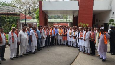 कुरुक्षेत्र जिला परिषद के पूर्व चेयरमैन प्रवीण चौधरी सैकड़ो समर्थको सहित हुए भाजपा में शामिल