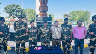 बीएसएफ ने अमृतसर से 3 ड्रोन और आधा किलो हेरोइन की बरामद