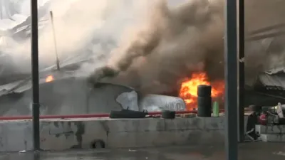 Lucknow: Fire broke out in Indian Oil Depot