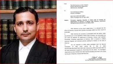 HSSC के नए चेयरमैन बनें हिम्मत सिंह, आज लेंगे शपथ