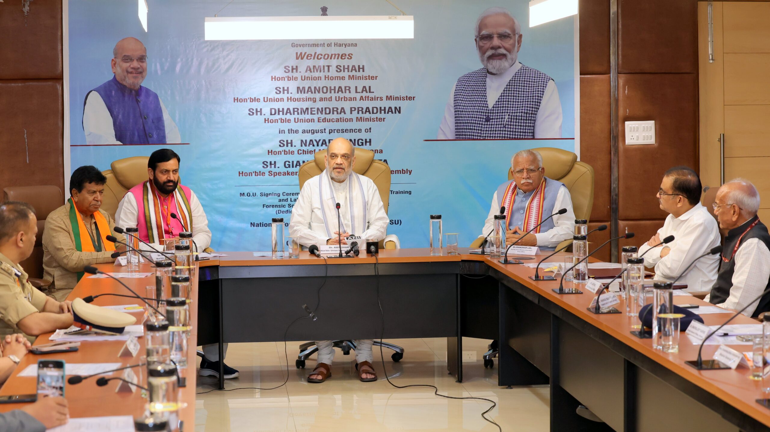 हरियाणा में 50 एकड़ में बनेगा फोरेंसिक विज्ञान में प्रशिक्षण और प्रयोगशाला परीक्षण सुविधाओं में उत्कृष्टता केंद्र: केंद्रीय गृह मंत्री अमित शाह