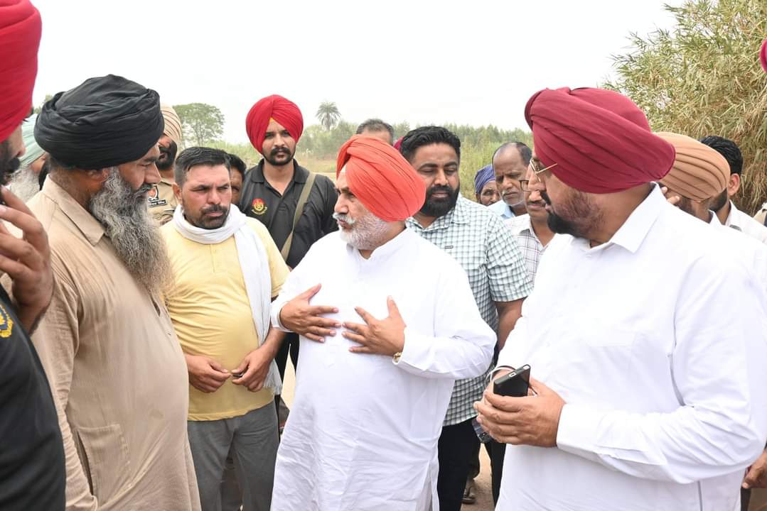 मंत्री जौरामाजरा ने की टिवाना, आलमगीर और अमलाला में घग्गर बांध के सुदृढ़ीकरण कार्य की समीक्षा