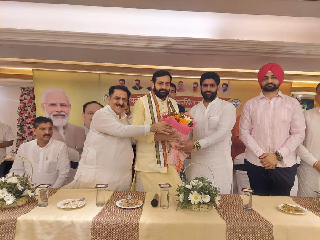 हरियाणा की जनता ने लगातार तीसरी बार भाजपा सरकार चुनने का कर लिया है फैसला: नायब सैनी