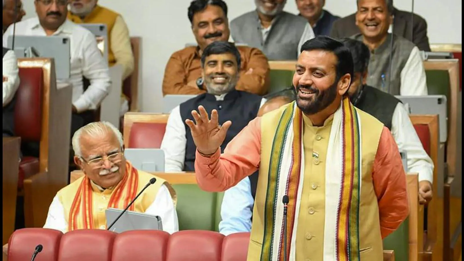 मुख्यमंत्री नायब सैनी आज लेंगे विधायक पद की शपथ, विधानसभा अध्यक्ष ज्ञानचंद गुप्ता दिलवाएंगे शपथ