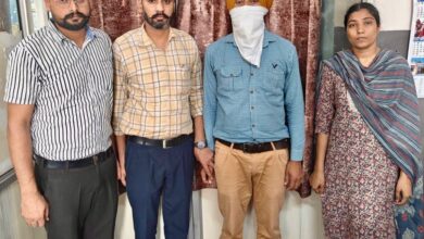 जमीन के इंतकाल बदले 5500 रुपये रिश्वत लेते पटवारी को विजीलैंस ब्यूरो ने पकड़ा