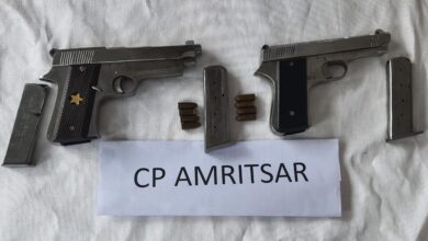 पंजाब पुलिस ने अंतरराज्यीय संगठित अपराध गिरोह का किया भंडाफोड़, पांच लोग पिस्तौल के साथ गिरफ्तार 