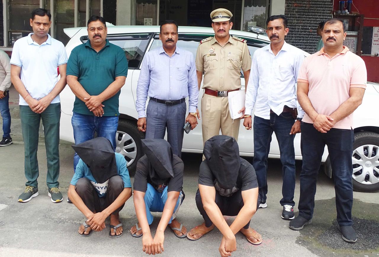 कुरुक्षेत्र पुलिस ने प्रॉपर्टी डीलर के घर पर गोली चलाने के मामले में 3 आरोपियों को किया गिरफ्तार
