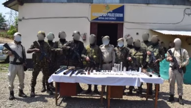 "Joint operation in Manipur, arms and ammunition seized"