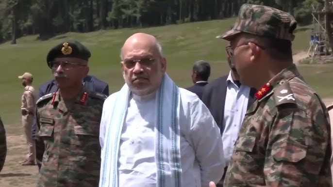 "Amit Shah in action after Pahalgam attack"