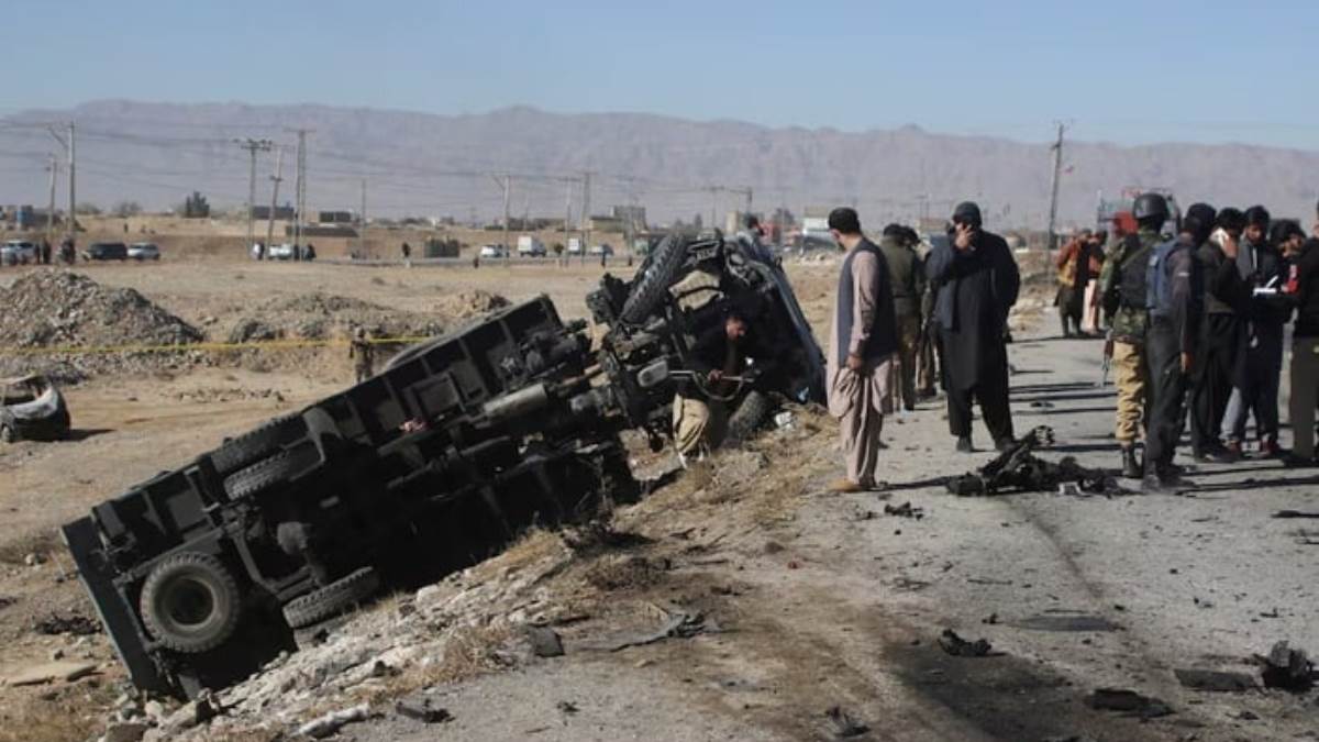 Suicide attack on school bus in Balochistan, four children killed; many injured