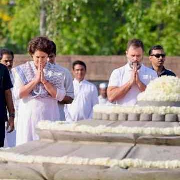 Tribute to Rajiv Gandhi: Rahul Gandhi said, 'Papa, your memories...'