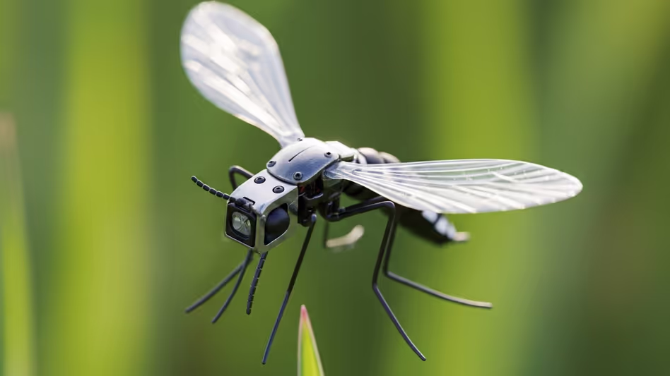China's smallest mosquito drone: work and effect