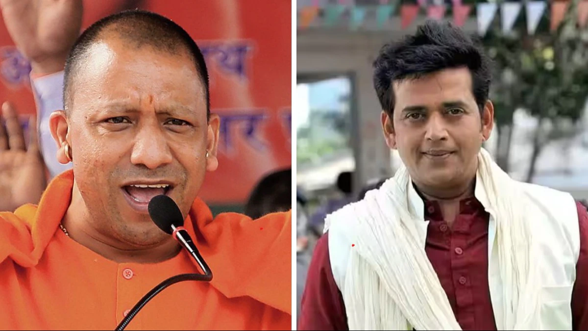 Yogi Adityanath said - Ravi Kishan and Mahant should not spread filth, house built on drain, action will be taken