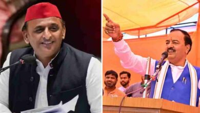 Keshav Maurya attacks Akhilesh Yadav, Brijesh calls SP's PDA model fake