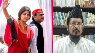 FIR against Maulana Sajid in Lucknow, questions raised on Dimple Yadav's clothes