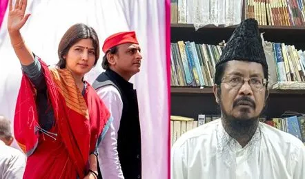 FIR against Maulana Sajid in Lucknow, questions raised on Dimple Yadav's clothes