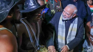 PM Modi's visit to Namibia: Meeting with the President, speech in Parliament