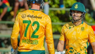 South Africa beat Zimbabwe by 5 wickets | Brevis-Linde shine