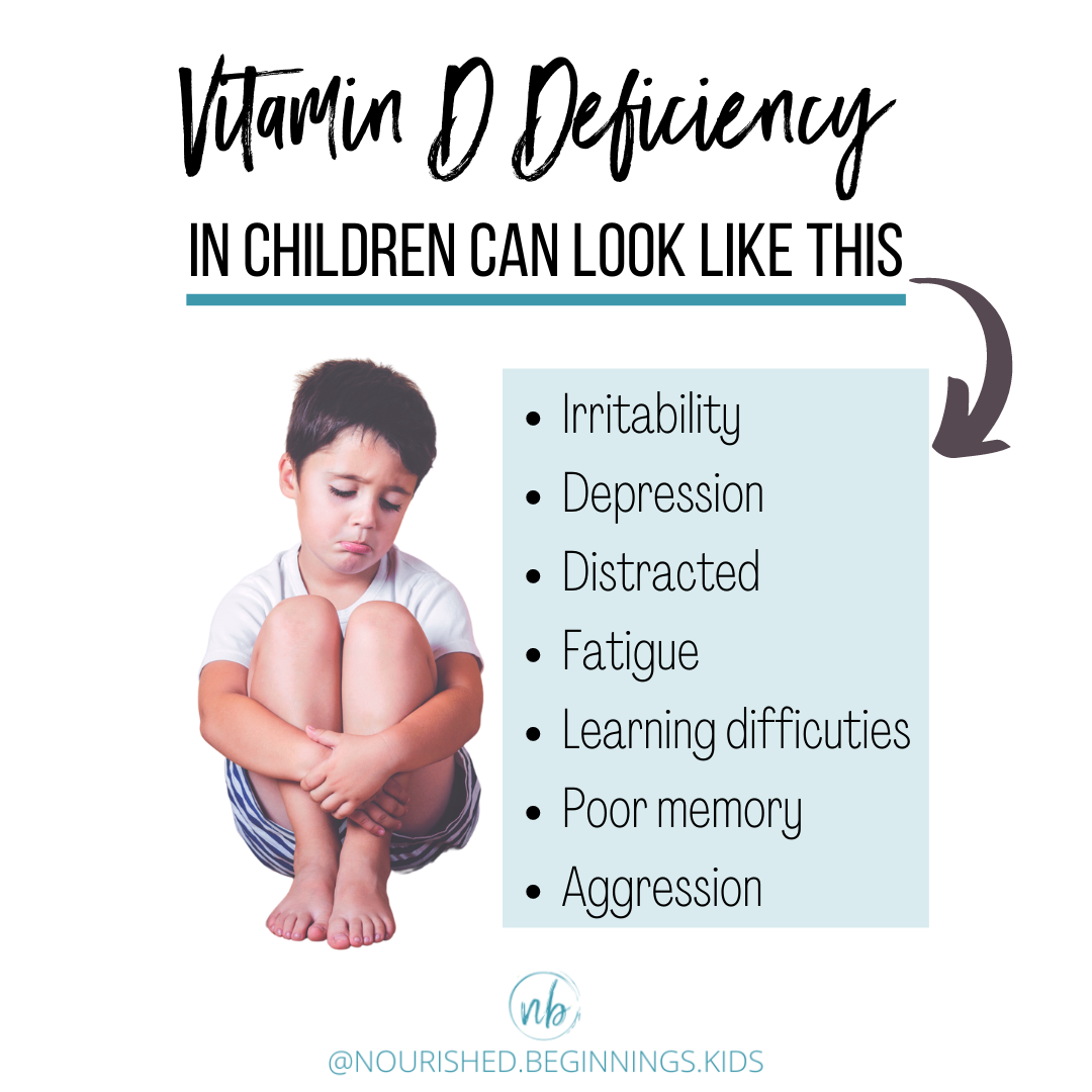5 symptoms of vitamin D deficiency in children and preventive measures