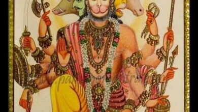 Why was Hanuman angry with Karna? How did Krishna calm him down?