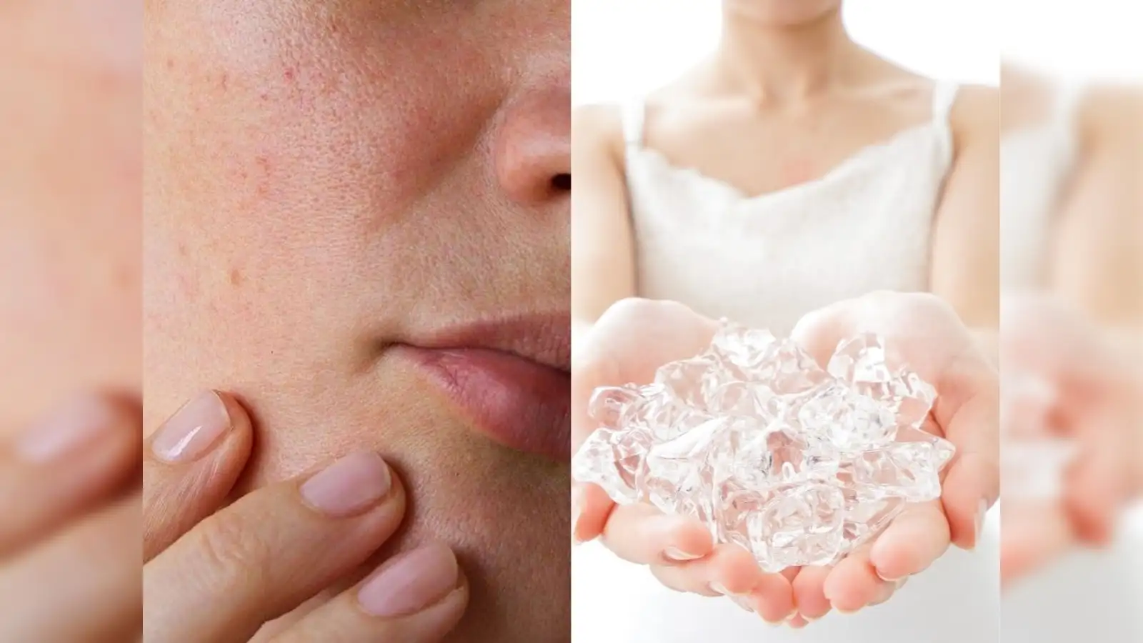 Get glowing skin with ice massage, the effect will be visible in just 7 days