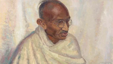 94 year old Gandhiji's photo auctioned for ₹1.7 crore