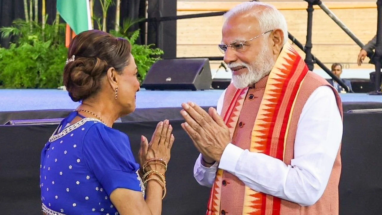 Kamla Bissessar: Why did PM Modi call her 'daughter of Bihar'?