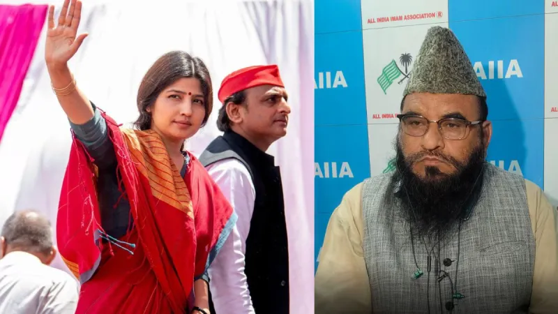 Ruckus over Dimple's entry in mosque: Maulana slapped, questions raised on Akhilesh's silence
