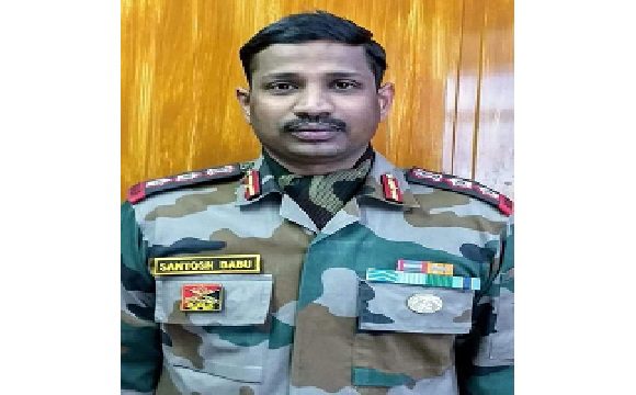 Colonel B Santosh Babu