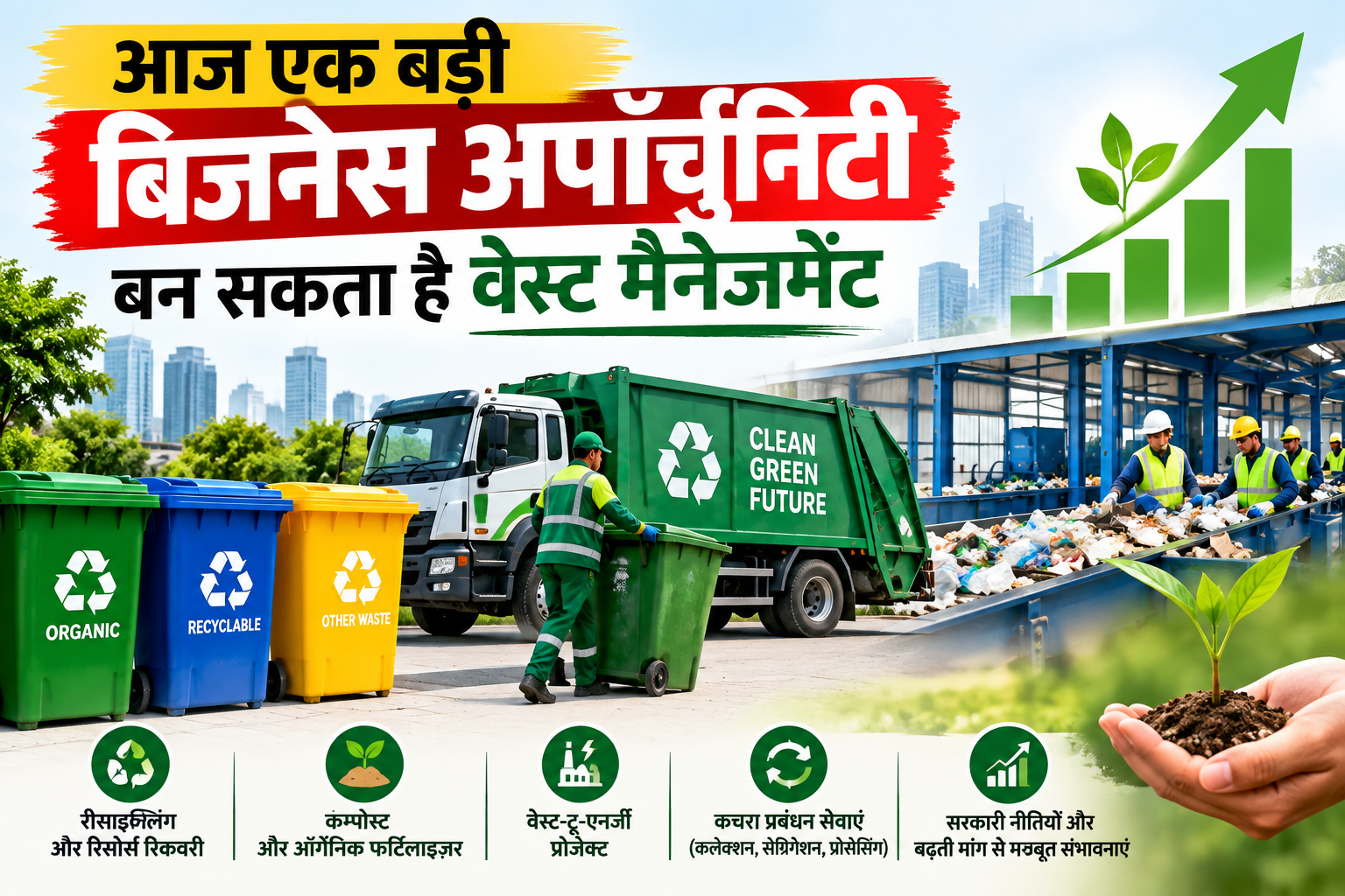 आज एक बड़ी बिजनेस अपॉर्चुनिटी बन सकता है वेस्ट मैनेजमेंट