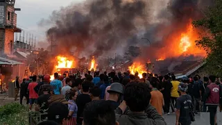 मणिपुर के सेनापति में दो लोगों की हत्या, गोलीबारी से मचा हड़कंप