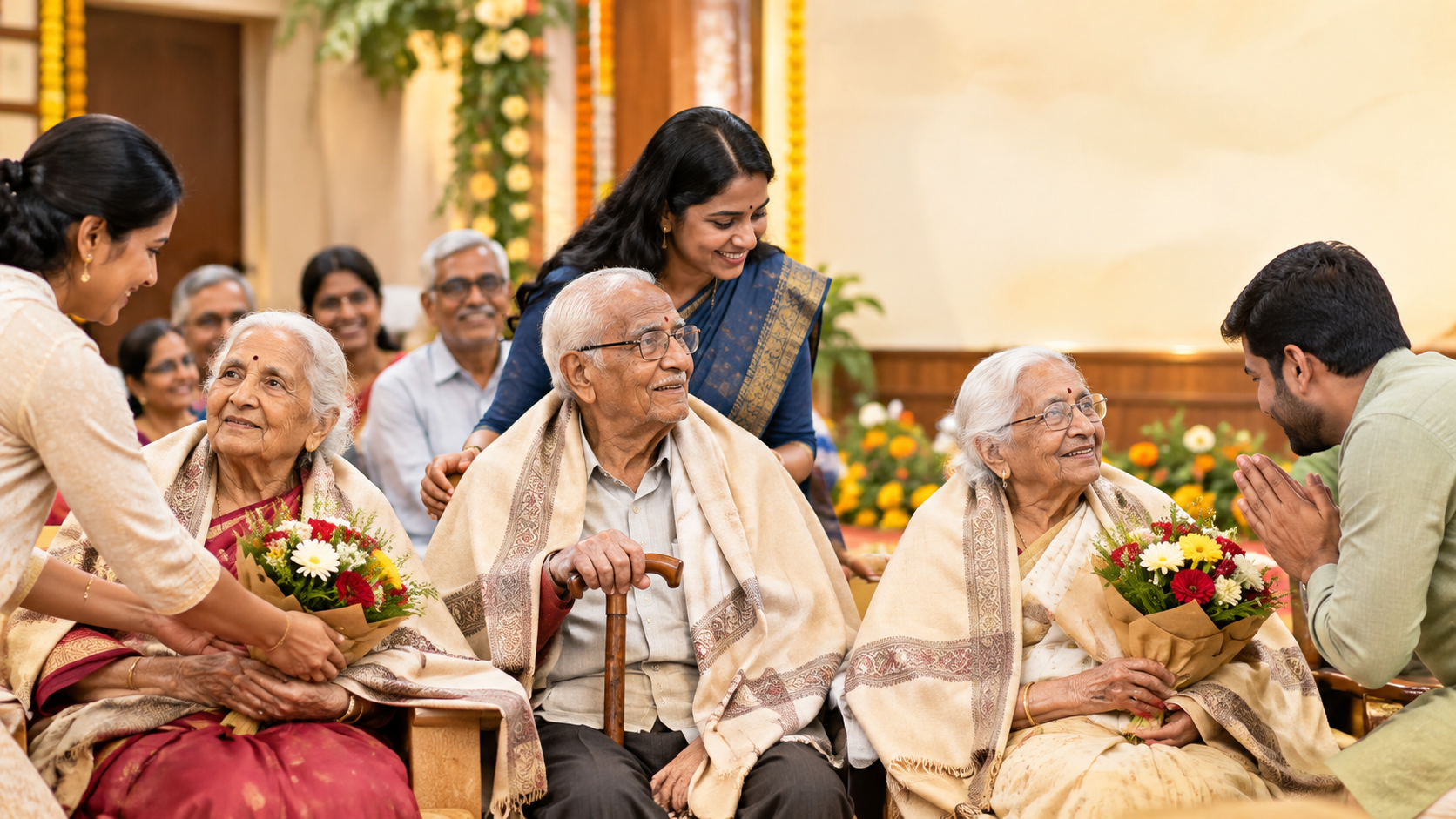 अनुभव की विरासत को सम्मान, शतायु बुजुर्गों का बढ़ा मान